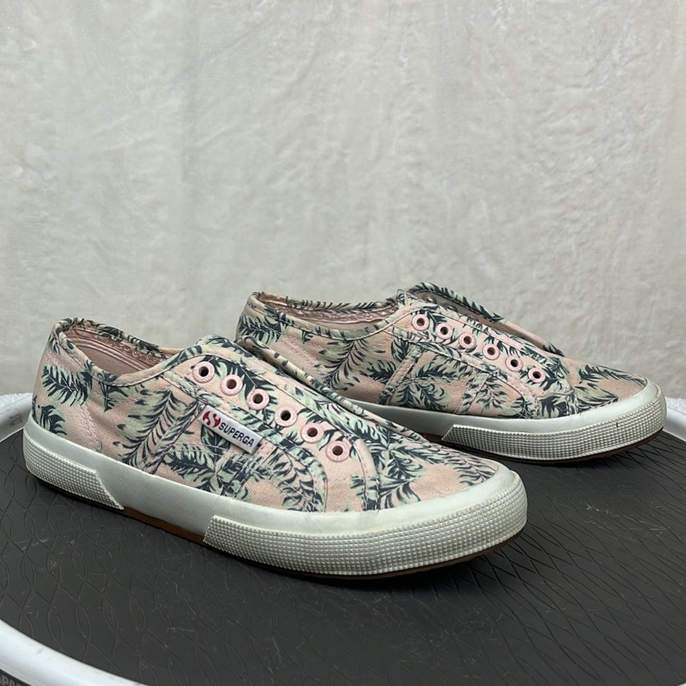 Superga Pink Sneakers Womens Size 8.5 Mens 7
